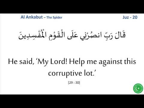 Eve 23rd Ramadhan 1441 - Laylatul Qadr Amaal - Surah Ankaboot