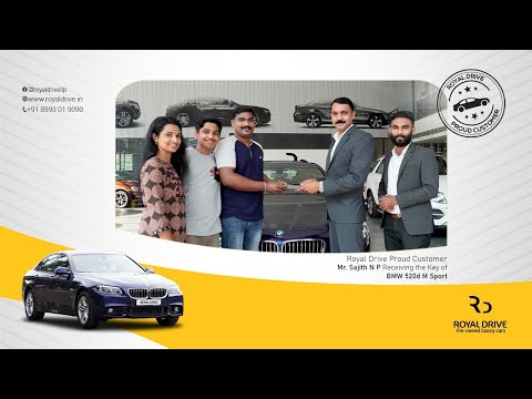 Pre Owned Luxury Car Delivery | BMW 520d M Sport | Mr.Sajith N P