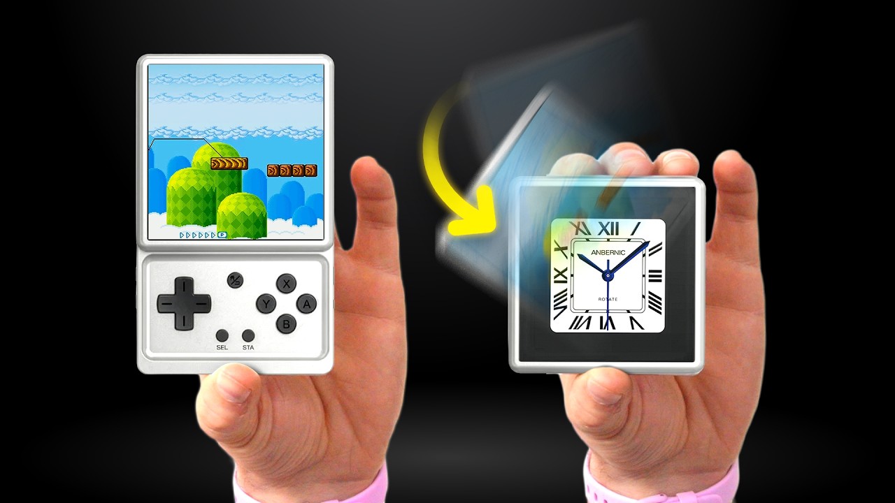 A Retro Handheld With a Twist - Anbernic RG Rotate