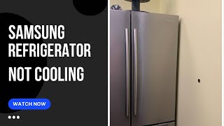 Samsung Refrigerator Not Cooling
