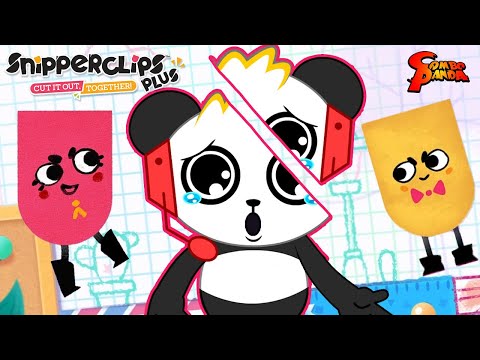 SNIP! SNIP! CUT IT OUT! Let’s Play Snipperclips with Combo Panda