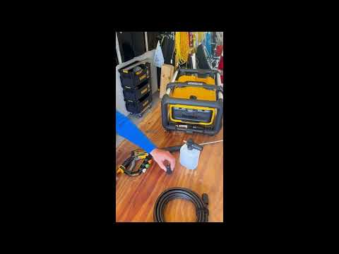 New Dewalt electric pressure washer (dwpw3000) #dewalt #pressurewasher