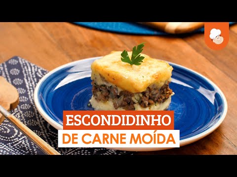 Escondidinho de carne moída — Receitas TudoGostoso