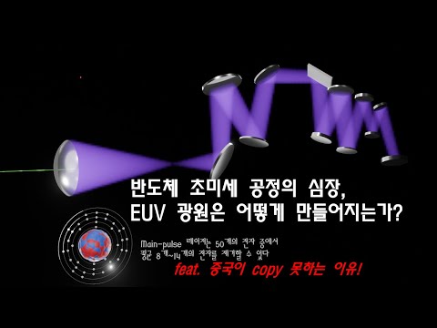 반도체 초미세구조의 심장, EUV 광원은 어떻게 만들어지나?