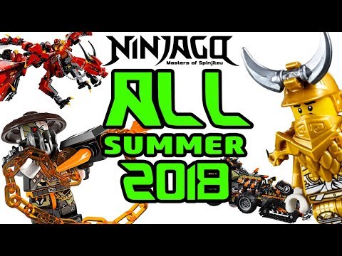 ALL LEGO Ninjago Summer 2018 sets till now - Images Released
