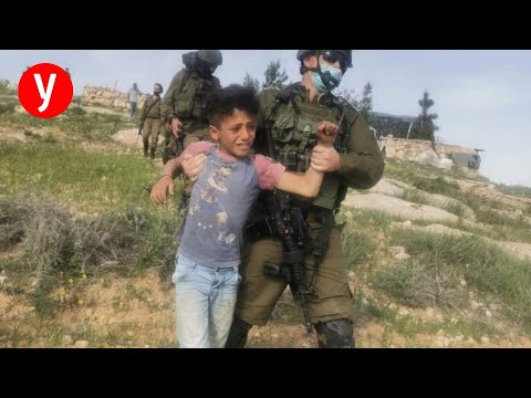 תיעוד ממעצר ילדים פלסטינים בהר חברון עורר סערה