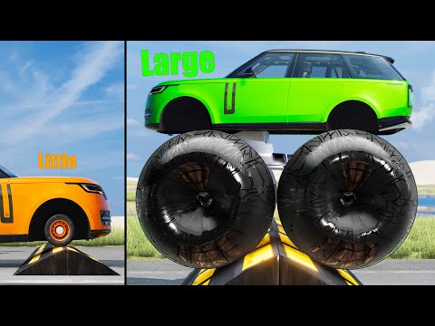 Large vs Little Wheels #38 - Beamng drive