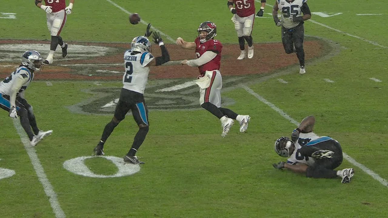 Baker gets some style points with this jump pass