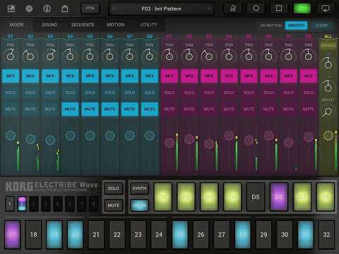 Korg iElectribe on iPad- The Old Hardcore
