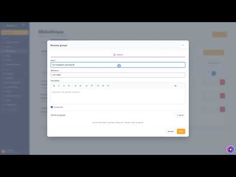 Tutoriel vidéo : Groupes d'articles (lots) — Formation FacturesPro