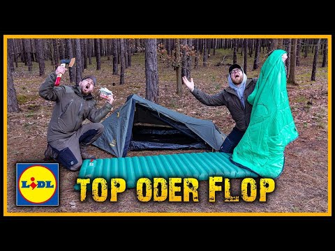 Outdoor Ausrüstung von LIDL - Bushcraft Survival Camping Test