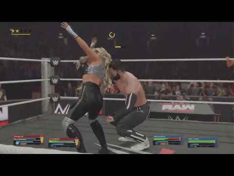 TrisH StRatUs , KiaNa James vs JD McDoNaGH , FiNN BaLoR  !!!