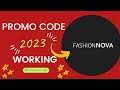 Fashion Nova Promo Code 2023 | Get $50 OFF on Your Next Fashion Haul!