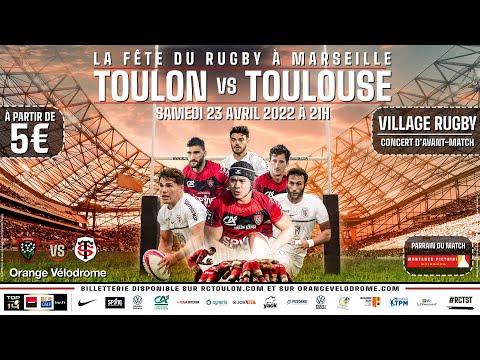 Trailer Toulon-Toulouse : Fête du Rugby 2022