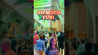 What are all these people doing at 12:01AM on Harmony of the Seas? Balloon Drop Party 🎈 🎊 🎈