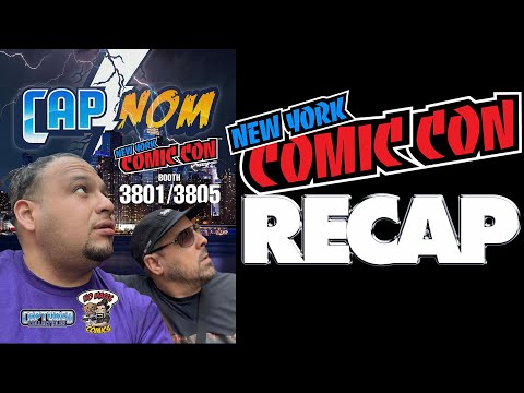 NYCC 2025 COMIC RETAILER SPOTLIGHT: CAPNOM & CAPTURED COLLECTIBLES #NYCC2025 #CapnomComics #nycc