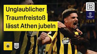 AEK Athen - LASK | 1. Spieltag | UEFA Champions League | DAZN Highligh