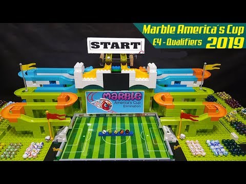 MARBLE SOCCER: Copa America 2019 Qualifiers  E4 - carrera de canicas - Collision
