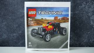 LEGO Technic 30735 Hot Rod Car - LEGO Speed Build Review