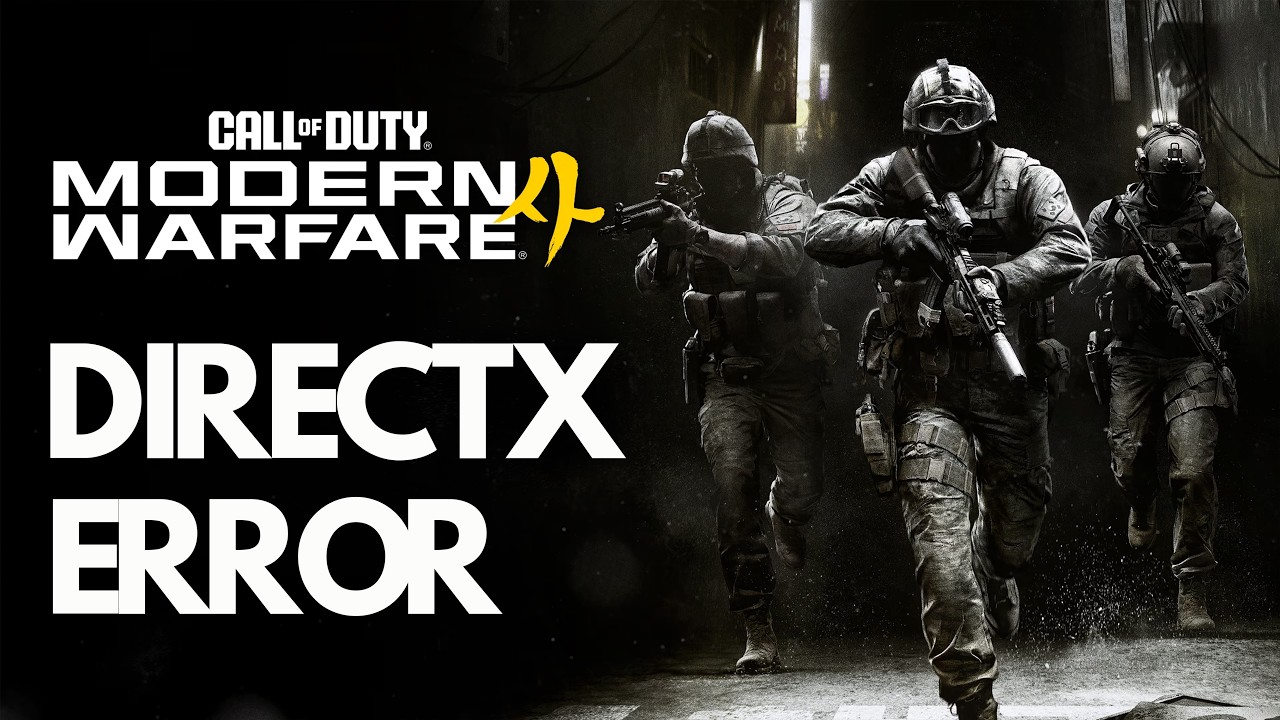 Call of Duty Modern Warfare 4 DirectX Error 0x887A0005 | Not Launching, Startup Crash FIX