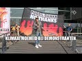 Zeldzaam weinig klimaatdemonstranten bij ING bank