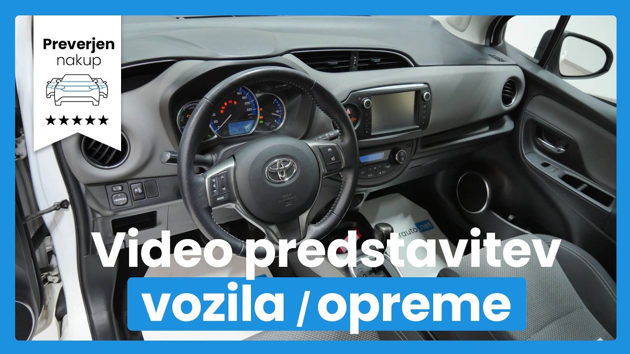 Toyota Yaris 1.5 Hybrid CVT - SLOVENSKO VOZILO - KAMERA - NAVI