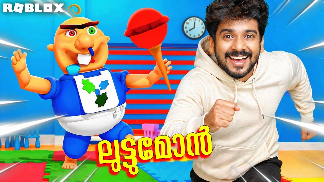 AAROW ESCAPES BABY BOBBY'S DAYCARE IN ROBLOX (OBBY)