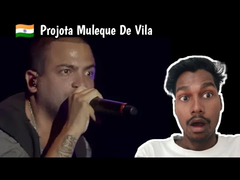 GRINGO REAGE A Projota - Muleque De Vila (Ao Vivo) | Esau Baru