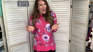 Hannah crew neck sweatshirt by LuLaRoe