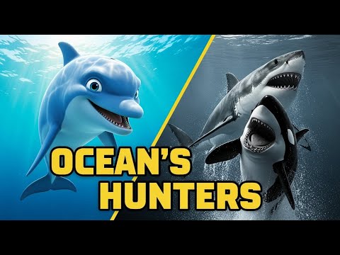 Predators of the Deep: Sharks, Orcas & Ocean's Apex Hunters | Animated Documentary