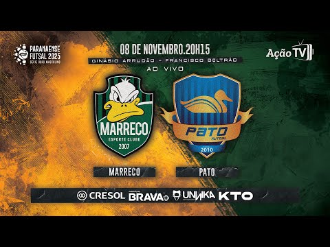 AO VIVO E COM IMAGENS | MARRECO X PATO | SEMIFINAL - IDA | SÉRIE OURO 2025