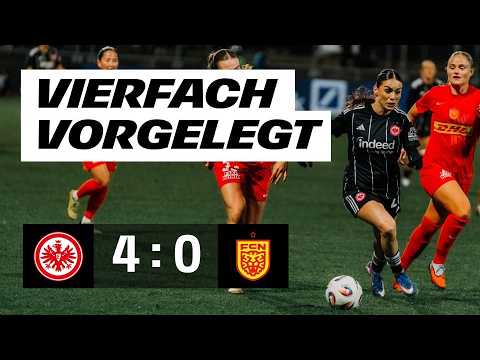 Halbfinale ist greifbar I Highlights Eintracht Frankfurt - FC Nordsjælland