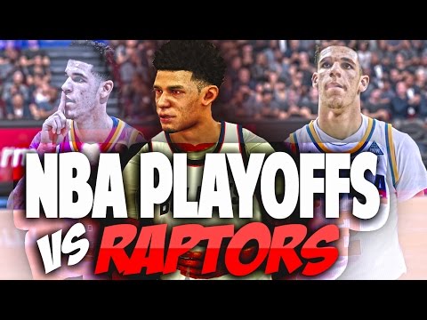 NBA 2K17 Baltimore Bullets MyLeague Ep. 12 - LONZO BALL DOMINATES RAPTORS!! NBA PLAYOFFS RD2!