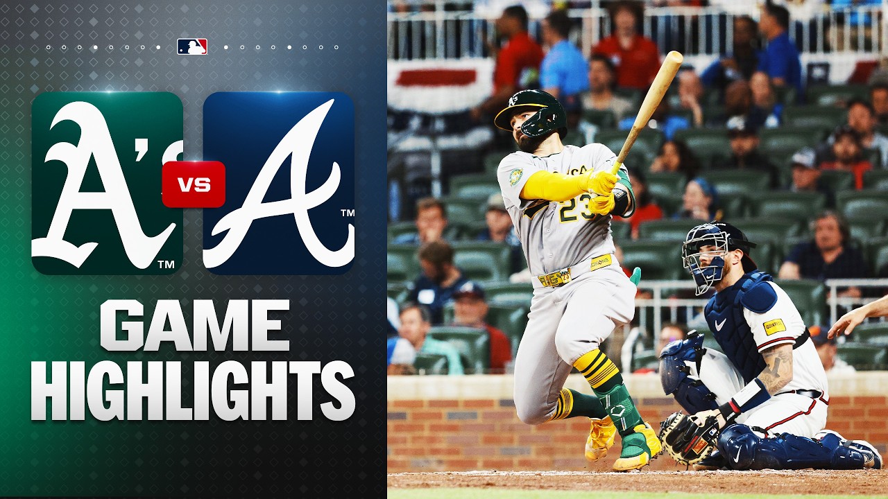 A's vs. Braves Game Highlights (3/30/26) | MLB Highlights