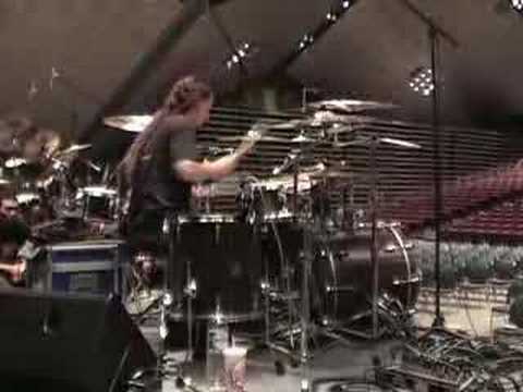 Derek Roddy Blast Beat (sound check)