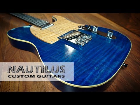 Let"s Build: EB Tele w/ Handmade Flame Maple Pickguard