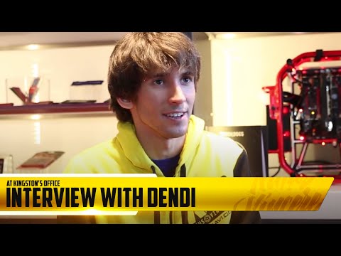 Interview with Na`Vi.Dendi at Kingston's office (С русскими субтитрами)