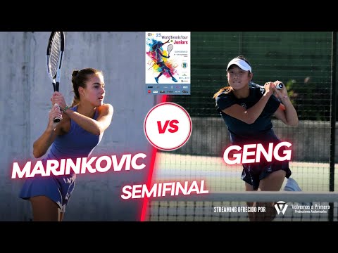 Semifinal Femenina - 23º ITF Juniors Sanxenxo J300 (Xinle Geng VS Iva Marinkovic)