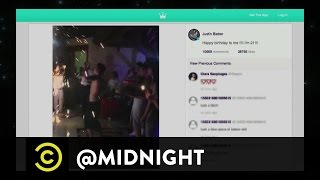 Rapid Refresh - Happy Birthday, Justin Bieber - @midnight with Chris Hardwick