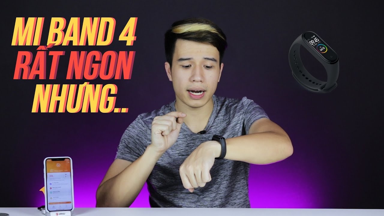 Đánh giá chi tiết Mi Band 4 - Thiếu chút nữa thì hoàn hảo