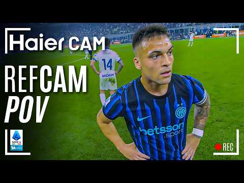 HAIER CAM | REF CAM POV: You Are The Referee in Inter-Parma | Serie A 2025/26