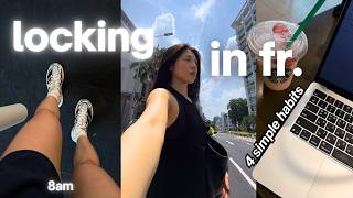 how to be the girl that get's sh*t done, without motivation | time management, focus & self-care