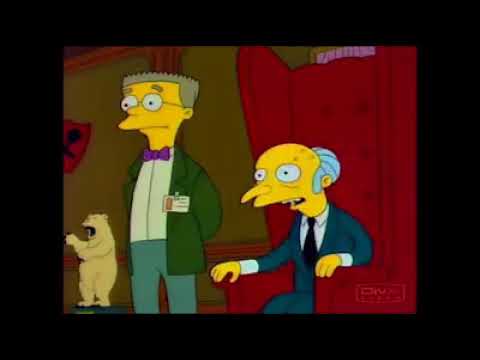 Every Mr.  Burns Forget Homer Simpson Scene