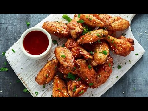 Крылышки Баффало от Луча. Buffalo Chicken Wings.  水牛鸡翅. भैंस चिकन विंग्स. Cánh Gà Buffalo