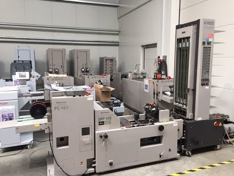 Horizon used booklet maker AC-8000 S SPF-10II FC-10II - LA-POSTPRESS - #22074