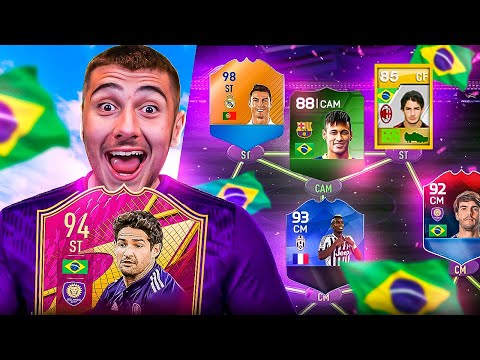 I built around 94 Pato with RETRO FIFA Packs!