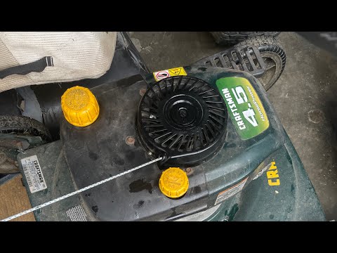 Fixing a Free Lawn Mower That I Found In The Trash