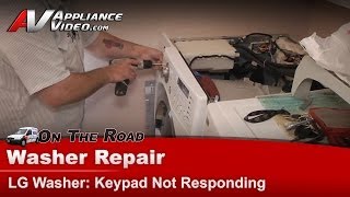 LG Washer Repair: Keypad Not Responding, Not Spinning or Agitating - User Interface