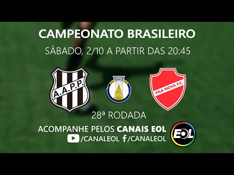 PONTE PRETA X VILA NOVA  - 02/10/2021 - AO VIVO