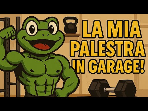 La mia palestra in garage! Ecco come alleno i muscoli dopo i 50 💚